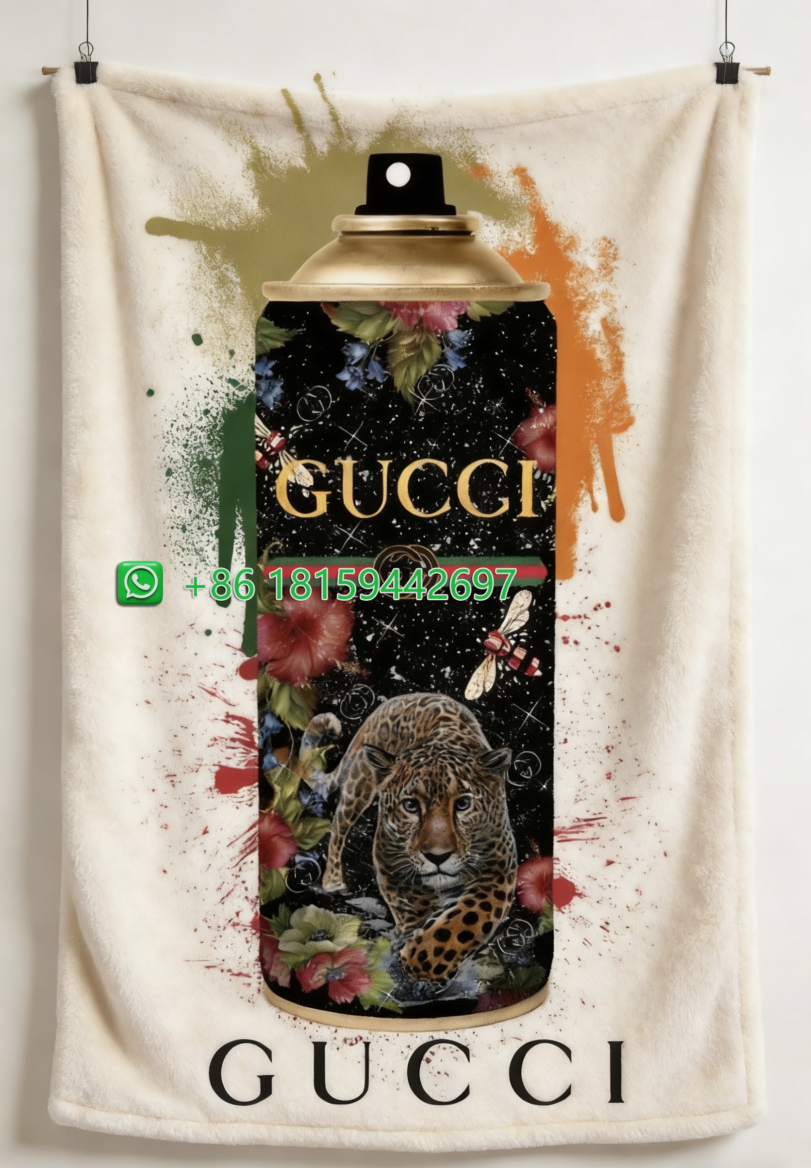 Gucci Throw Blankets